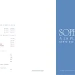 Carte des boissons - Sophie à la plage - Bar à huîtres Île de Ré - 1/2